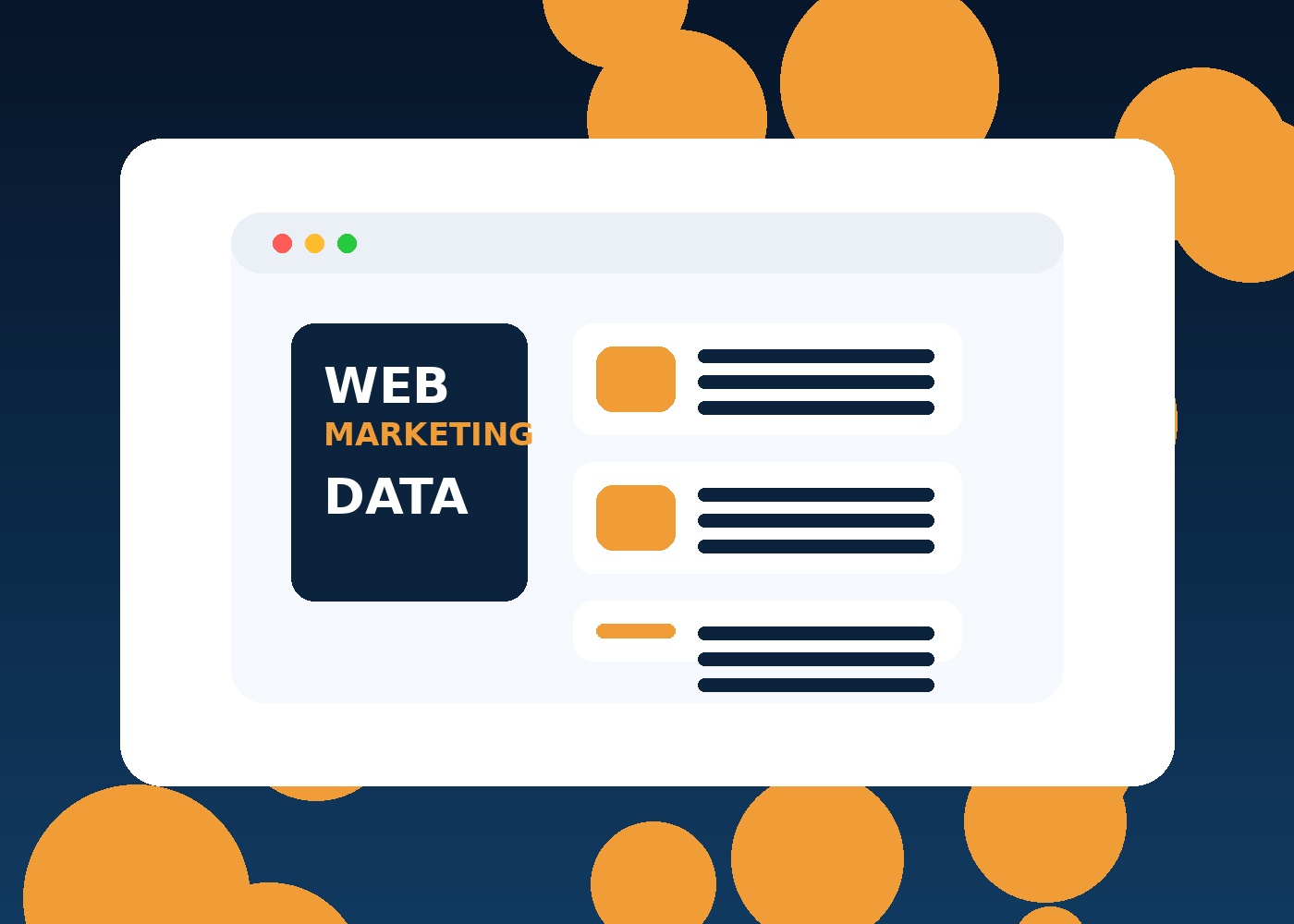 Digital solutions dashboard mockup