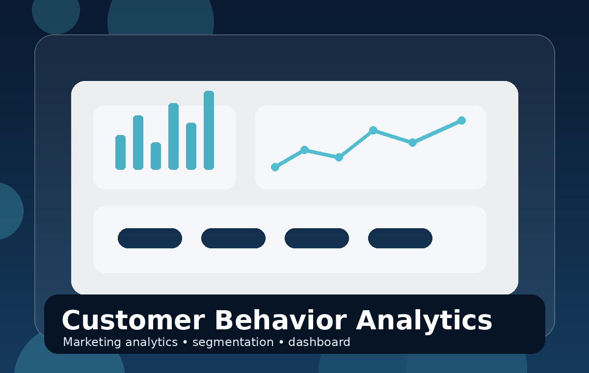 Customer behavior analytics thumbnail